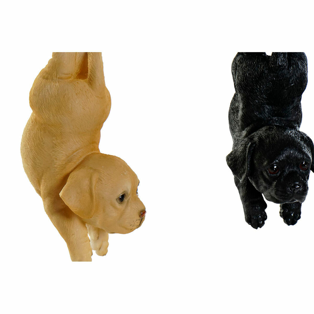 Διακοσμητική Φιγούρα DKD Home Decor Ρητίνη Σκύλος (9 x 10.5 x 20 cm) (3 pcs)