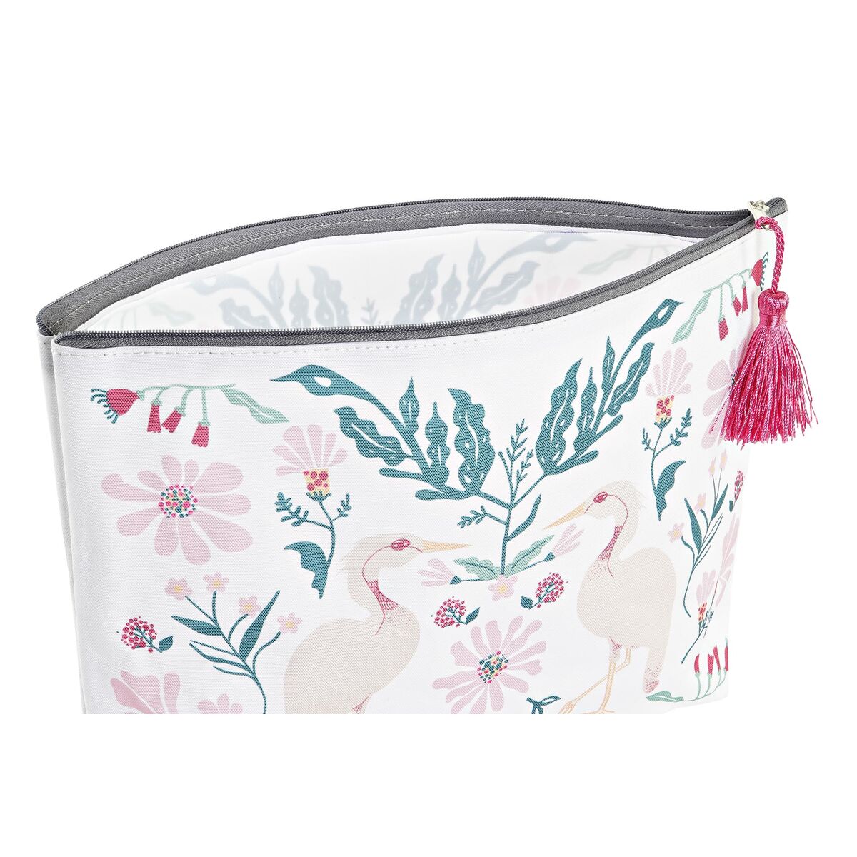 Νεσεσέρ DKD Home Decor Λευκό Μπεζ Πολύχρωμο (x2)