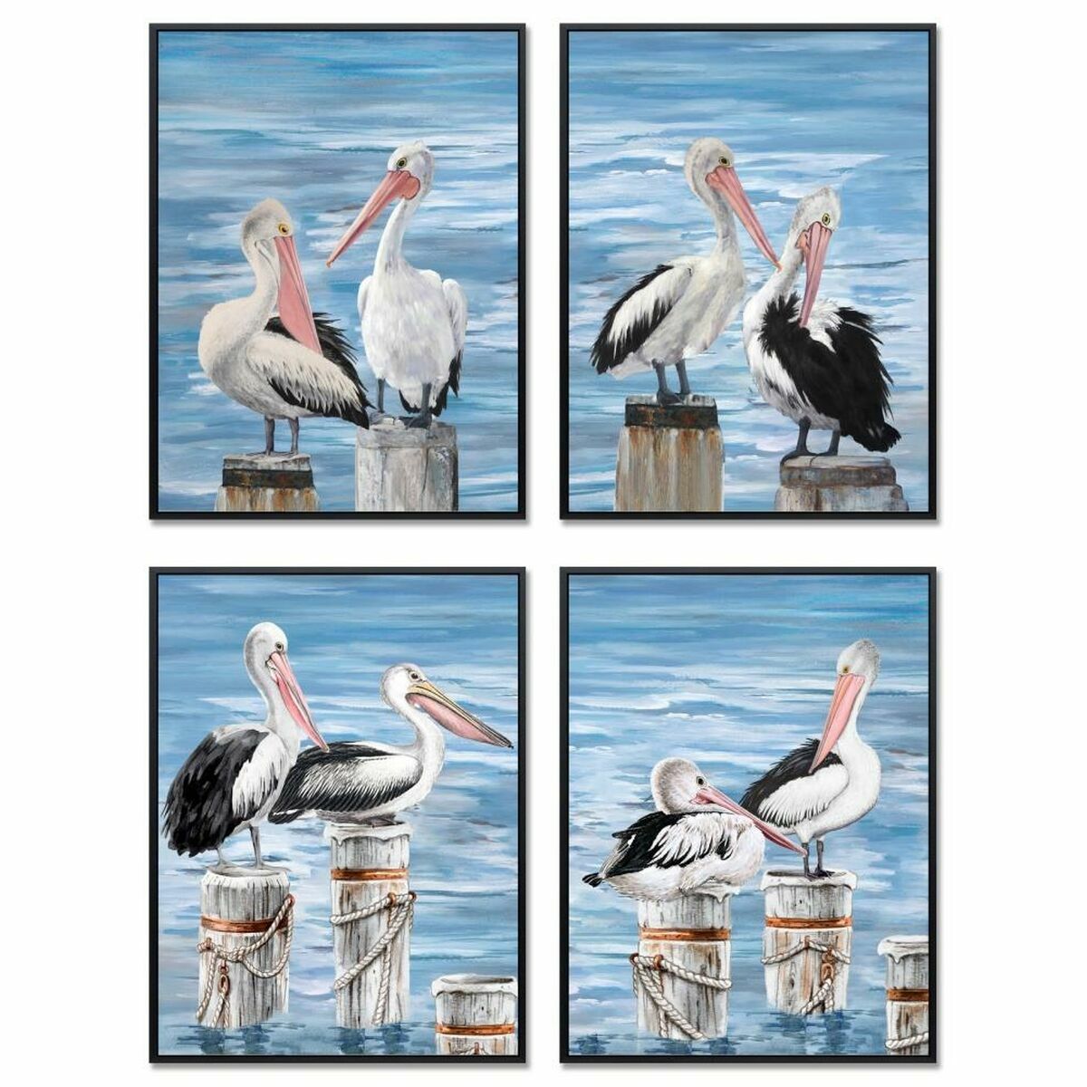 Καμβάς DKD Home Decor πολυστερίνη Καμβάς 53 x 3,5 x 73 cm