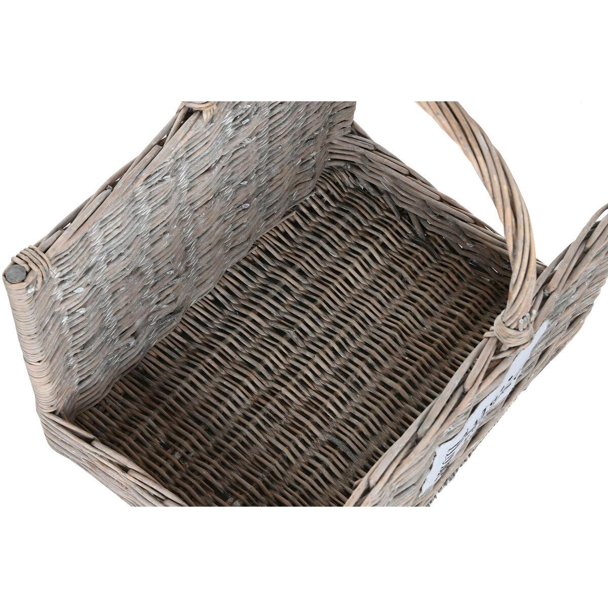 Βάση για Καυσόξυλα Home ESPRIT Φυσικό λυγαριά 47 x 35 x 54 cm (2)