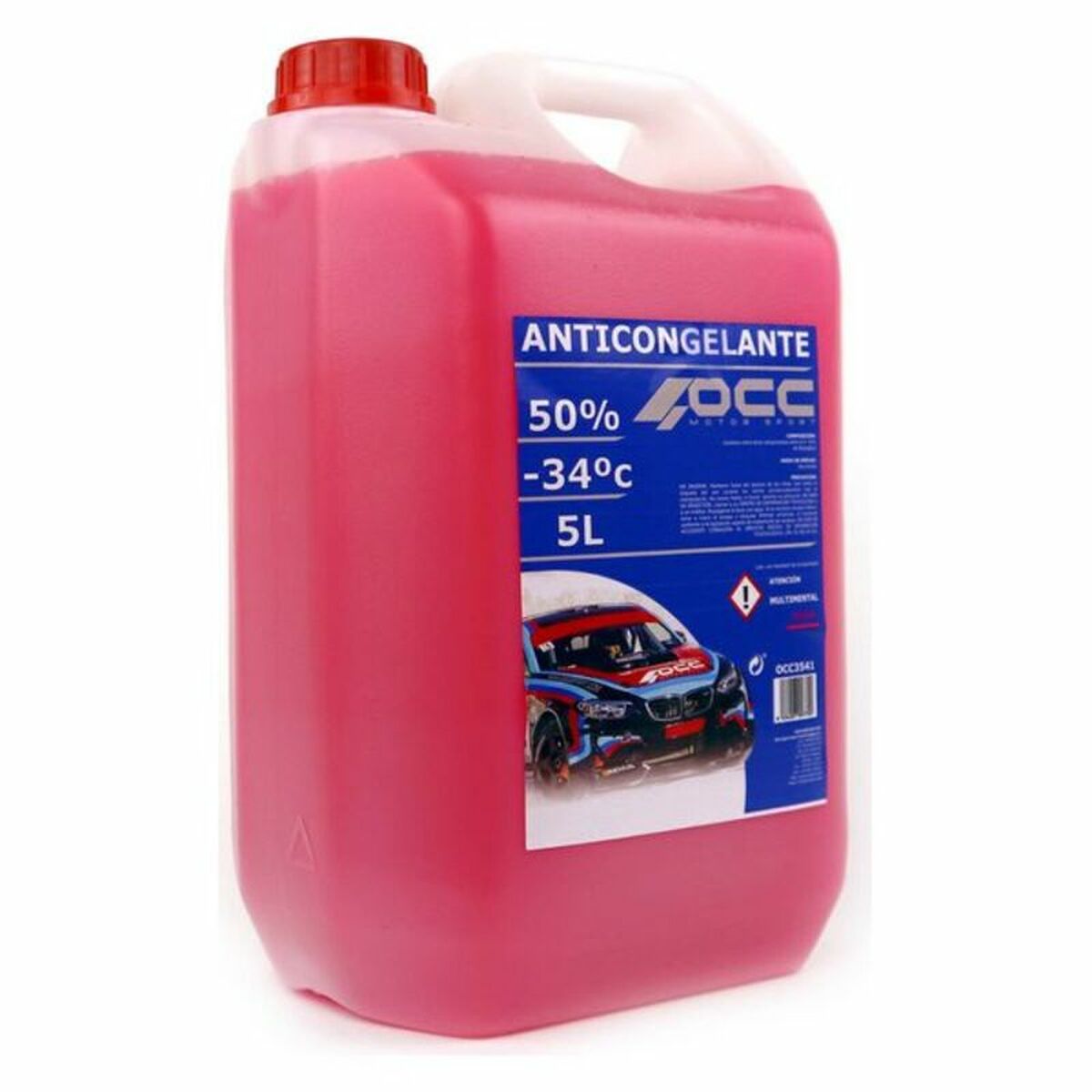 Αντιψυκτικά OCC Motorsport 50% Οργανικό Ροζ (5 L)