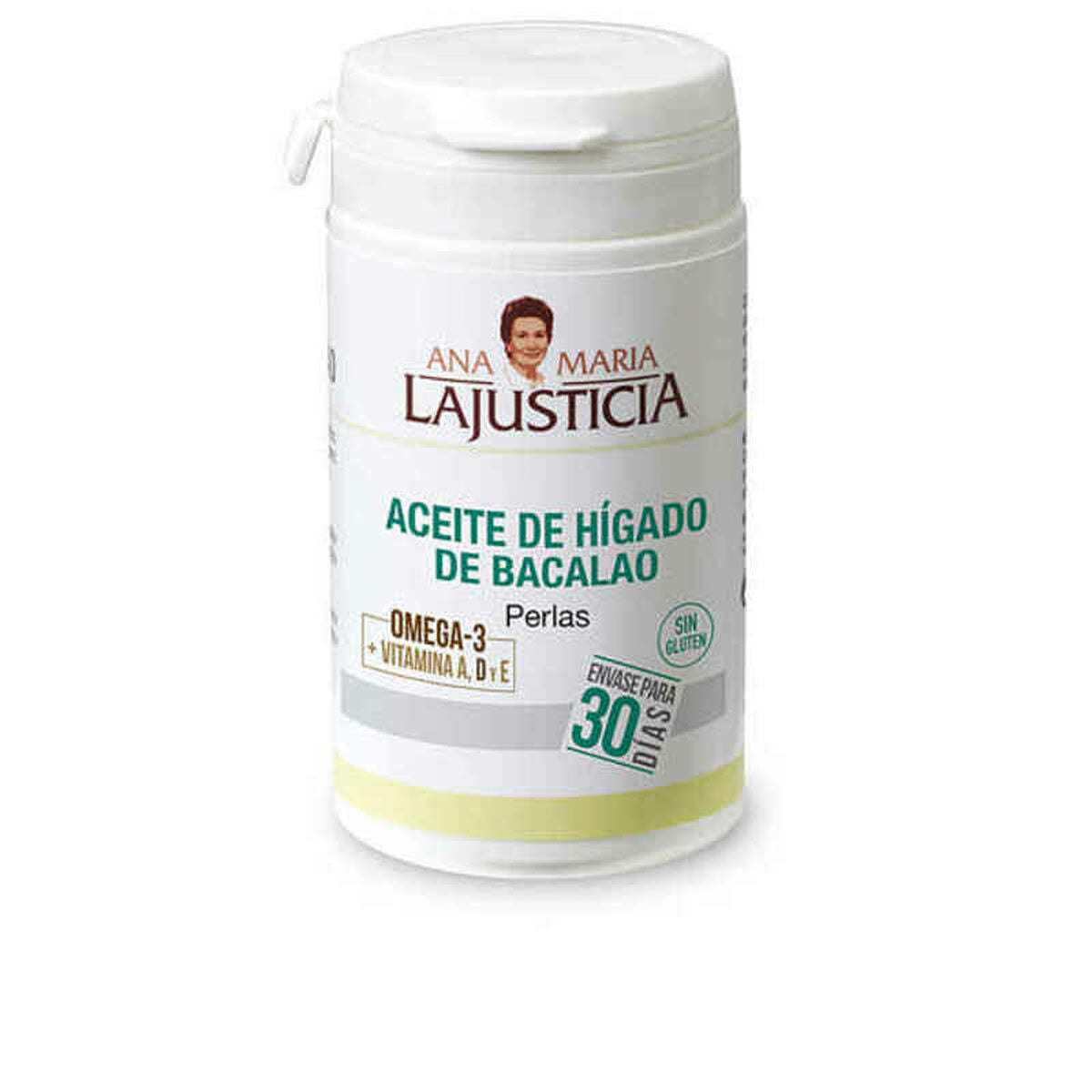 Μουρουνέλαιο Ana María Lajusticia Aceite De Higado De Bacalao Vitamina E