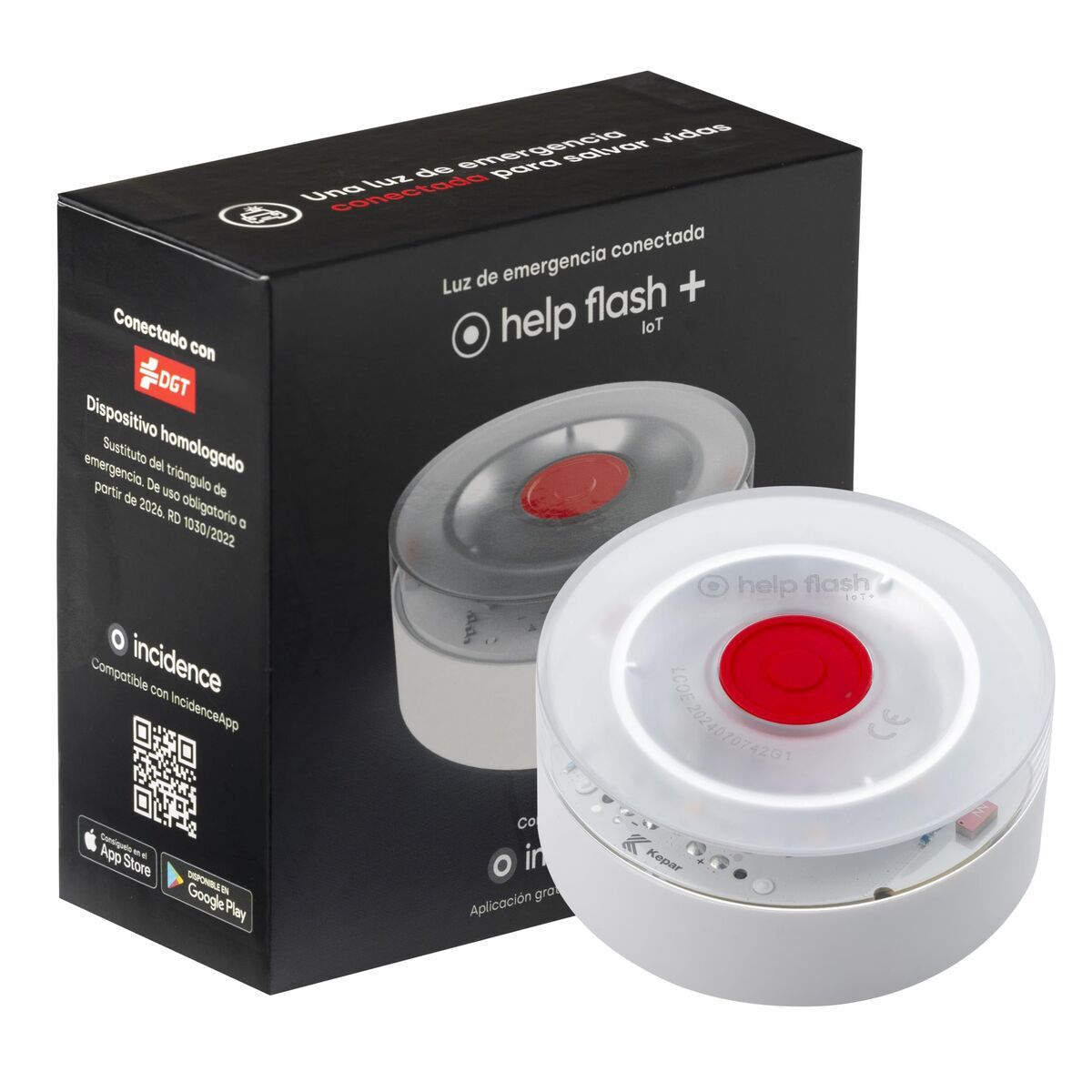 Σύνδεση φάρου έκτακτης ανάγκης V16 DGT 3.0 Help-Flash PD-000081