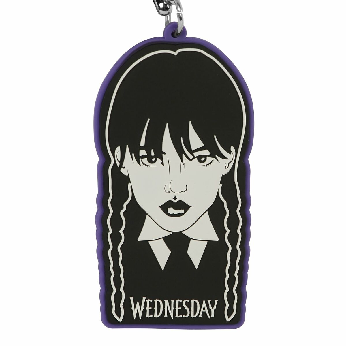 Μπρελόκ-αλυσίδα Wednesday braid Μαύρο