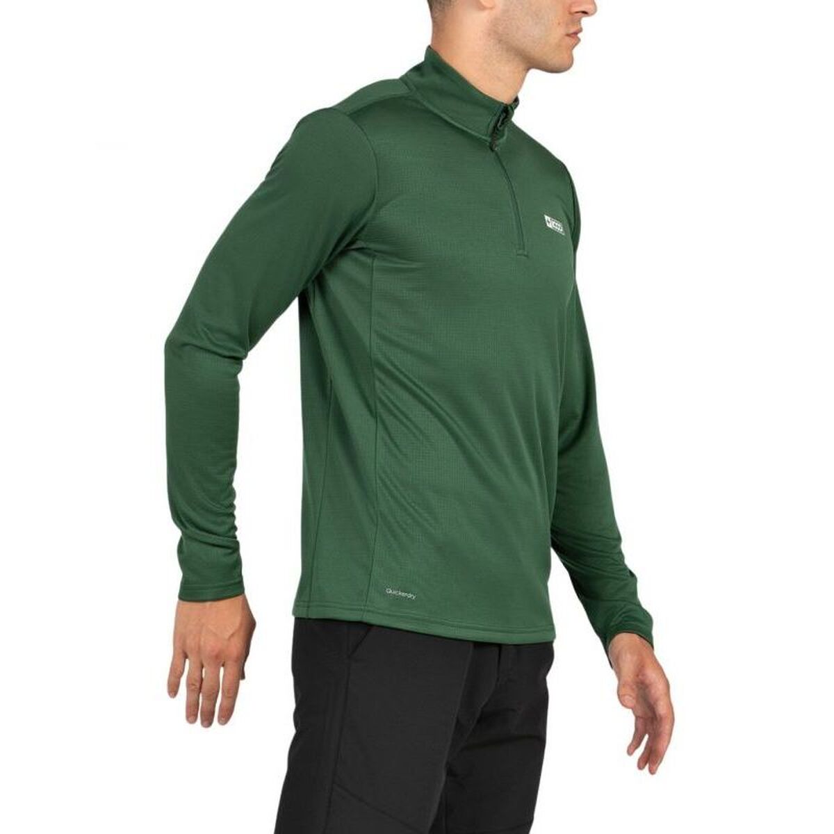 Ανδρική Μπλούζα με Μακρύ Μανίκι +8000 Portu Ελαιόλαδο