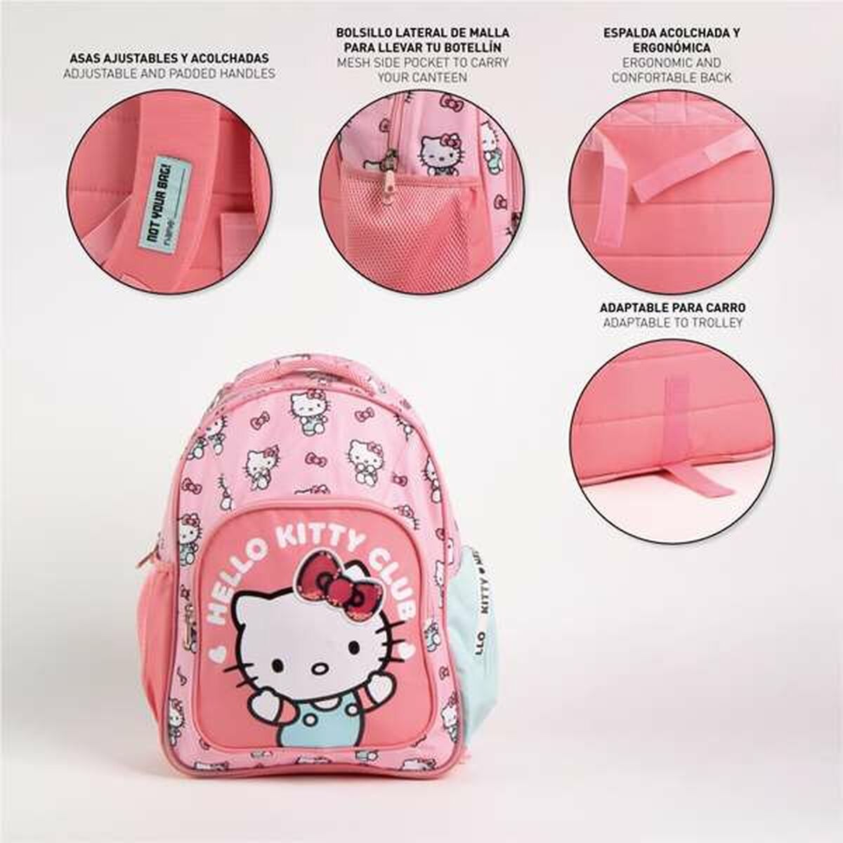 Παιδική Τσάντα Hello Kitty Ροζ