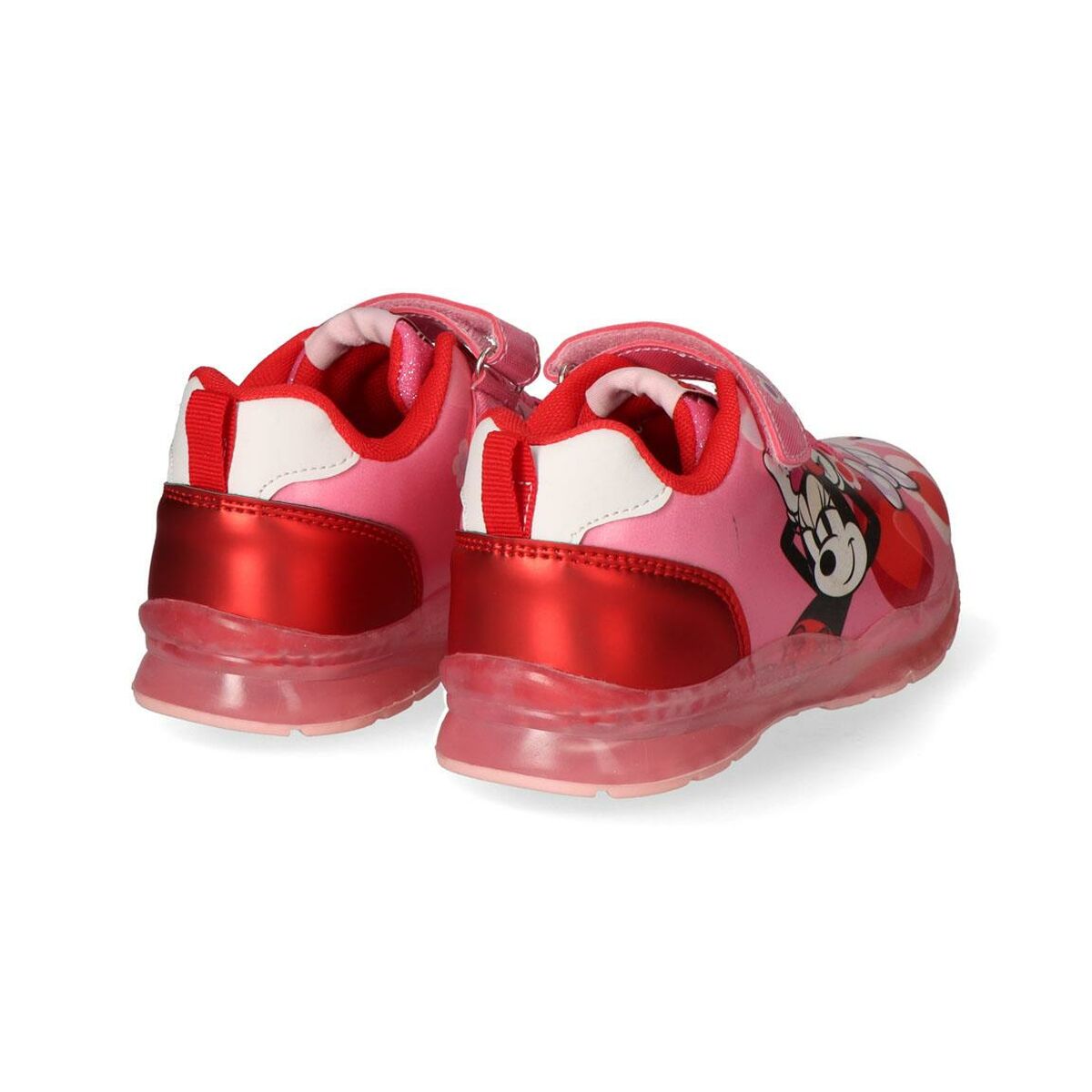 Αθλητικα παπουτσια με LED Minnie Mouse Φούξια