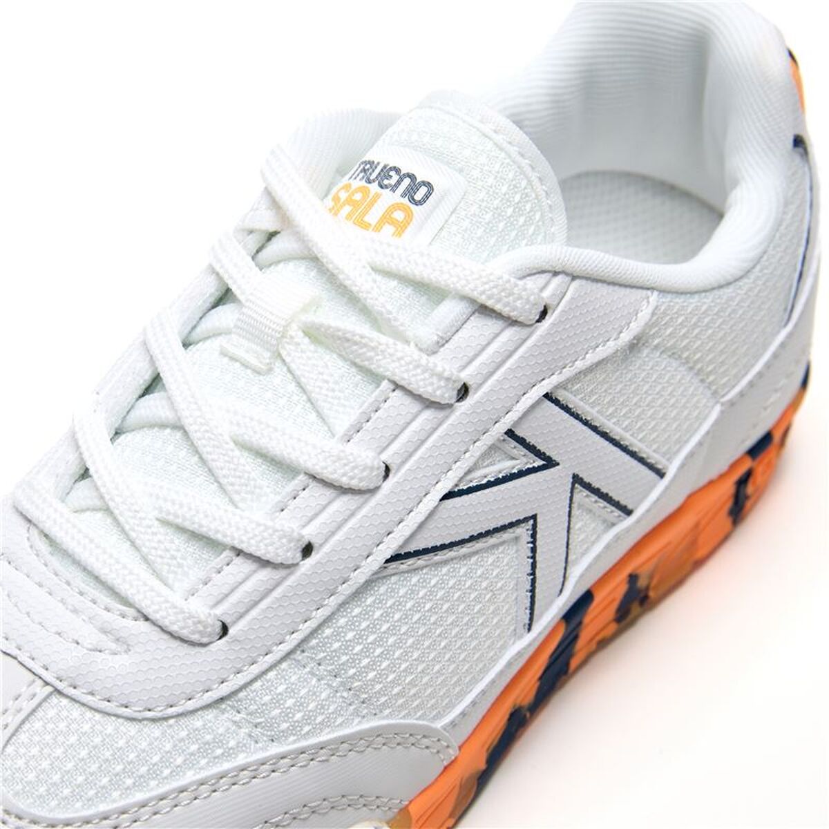 Παπούτσια Ποδοσφαίρου Σάλας για Παιδιά Kelme Trueno Lace Λευκό