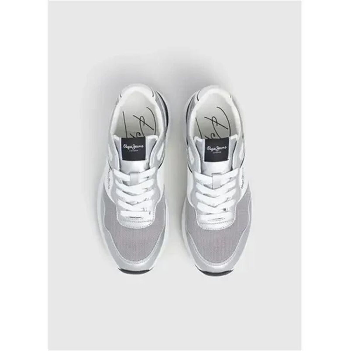 Γυναικεία Casual Παπούτσια Pepe Jeans Kimi Mesh Γκρι