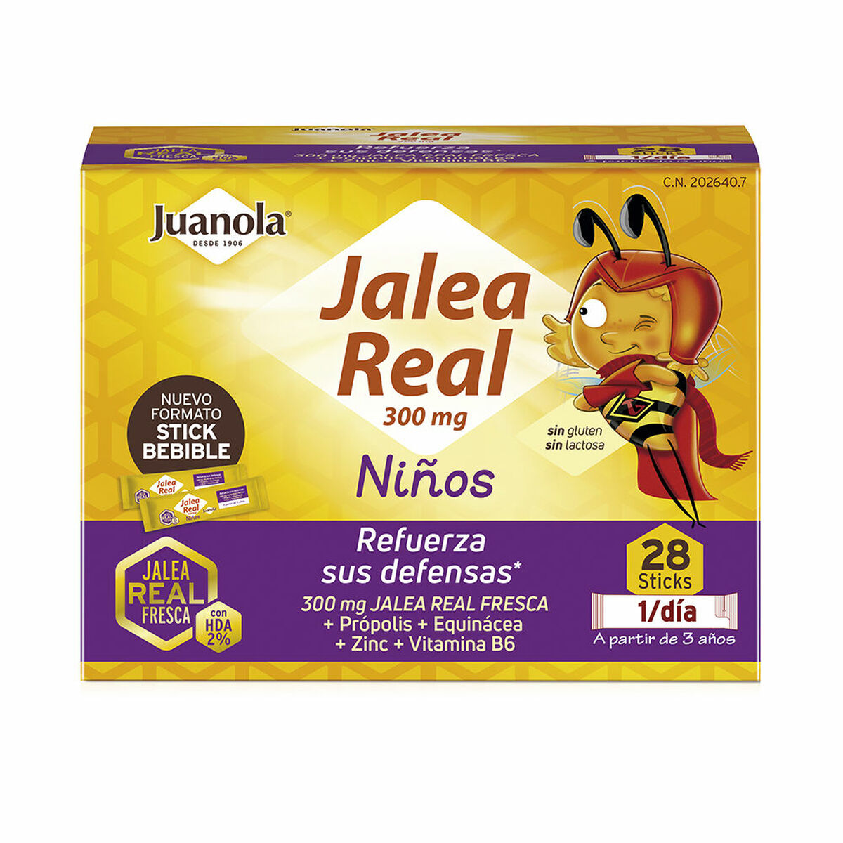 Βασιλικός πολτός Juanola Jalea Real Niños Βασιλικός πολτός Παιδικά 28 Μονάδες