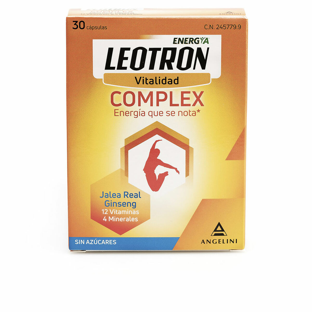 Συμπλήρωμα Διατροφής Leotron Leotron Complex Ginseng Βασιλικός πολτός (30 Κάψουλες)