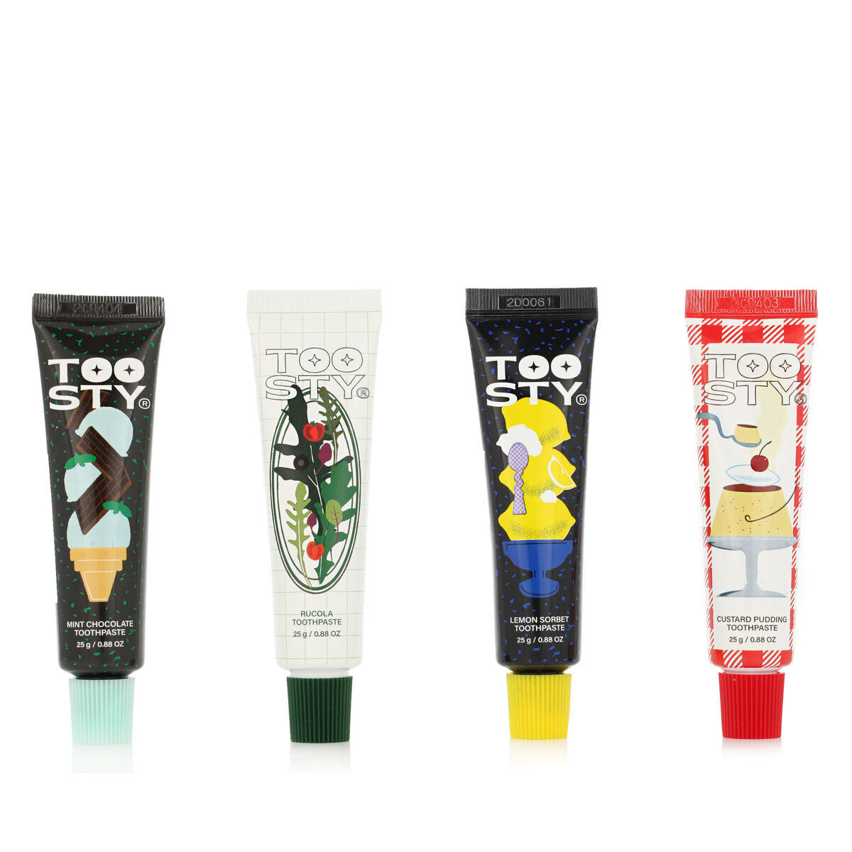 Σετ Οδοντόκρεμα Toosty Toothpaste 25 g x 4 (4 Τεμάχια)