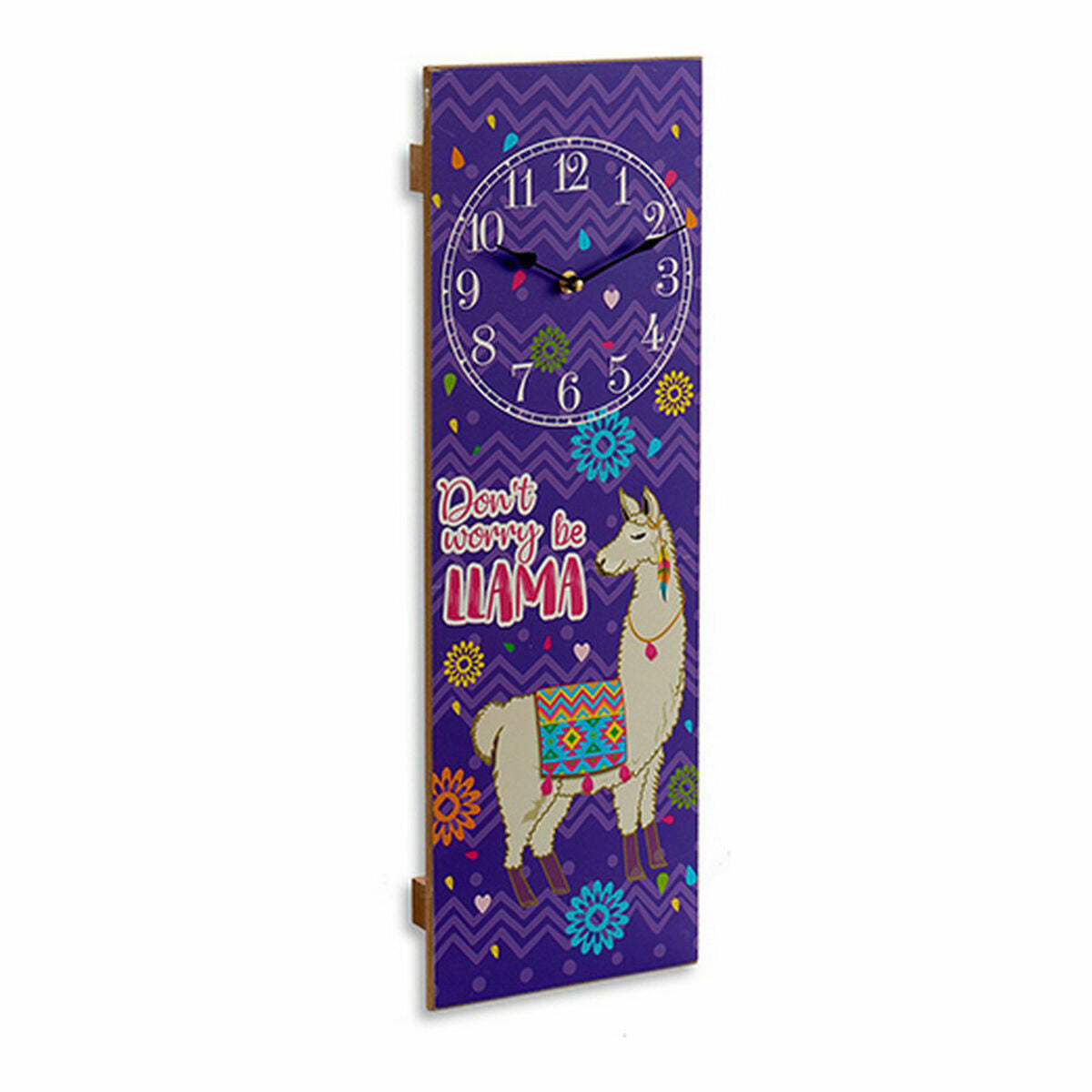 Ρολόι Τοίχου Gift Decor Φλόγα 2,5 x 60 x 20 cm (12 Μονάδες)