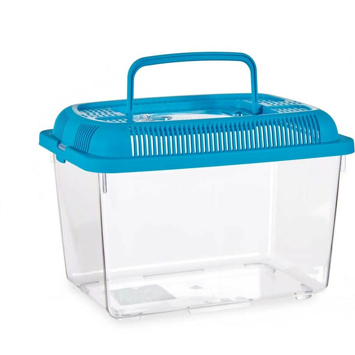 Δεξαμενή ψαριών Mascow Μπλε Πλαστική ύλη 3 L 17 x 16 x 24 cm Με λαβή Μεσαίο (12 Μονάδες)
