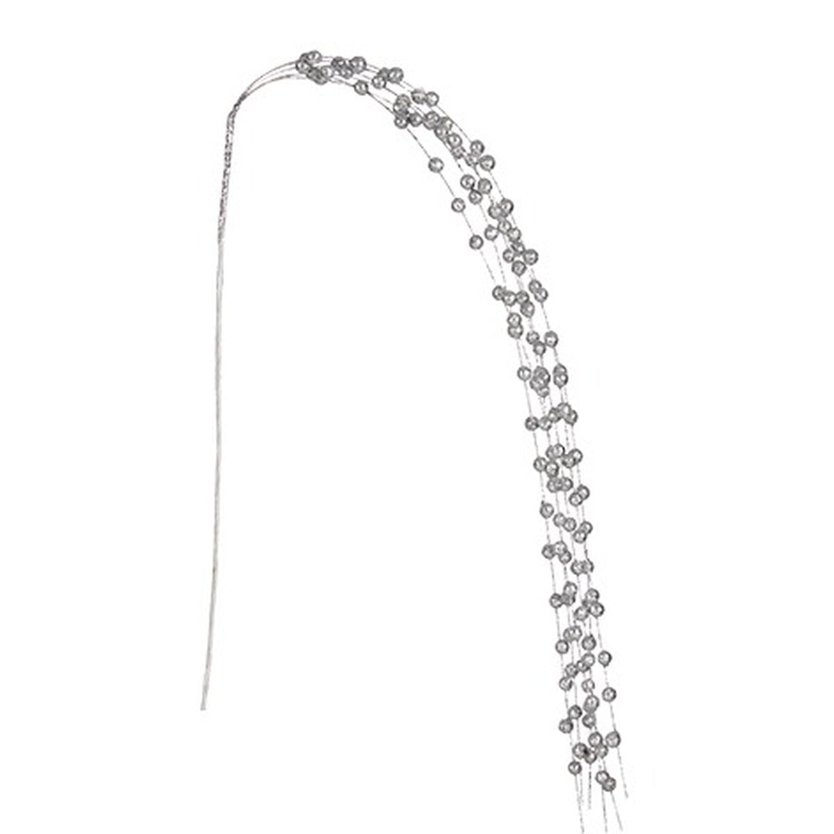 Κλαδί Krist+ Ασημί Μπάλες 140 cm (12 Μονάδες)