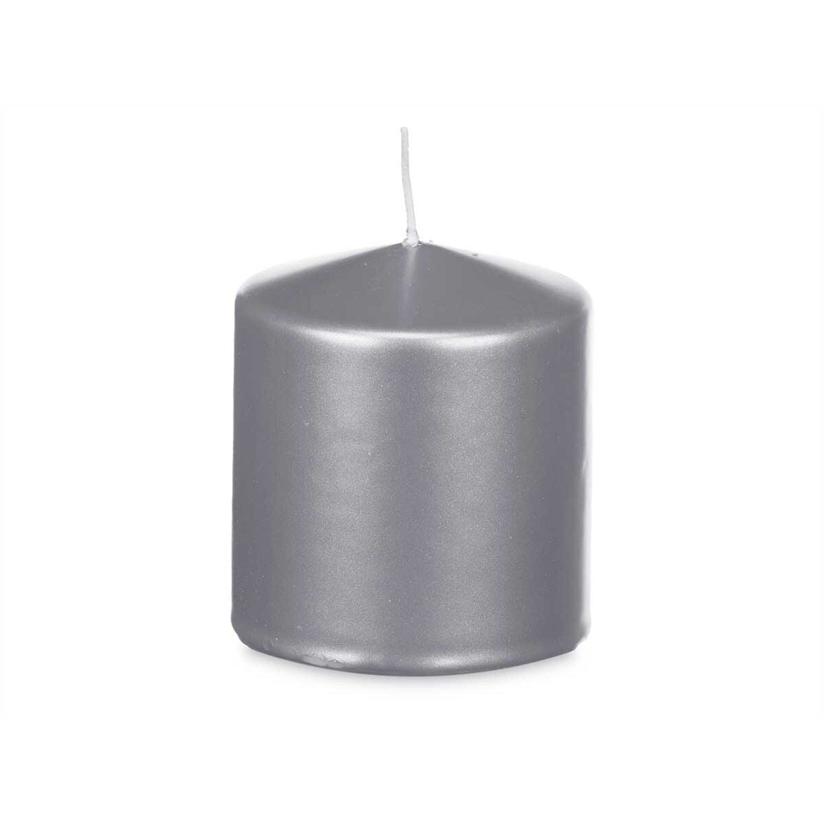 Κερί Acorde Ασημί 9 x 10 x 9 cm (12 Μονάδες)