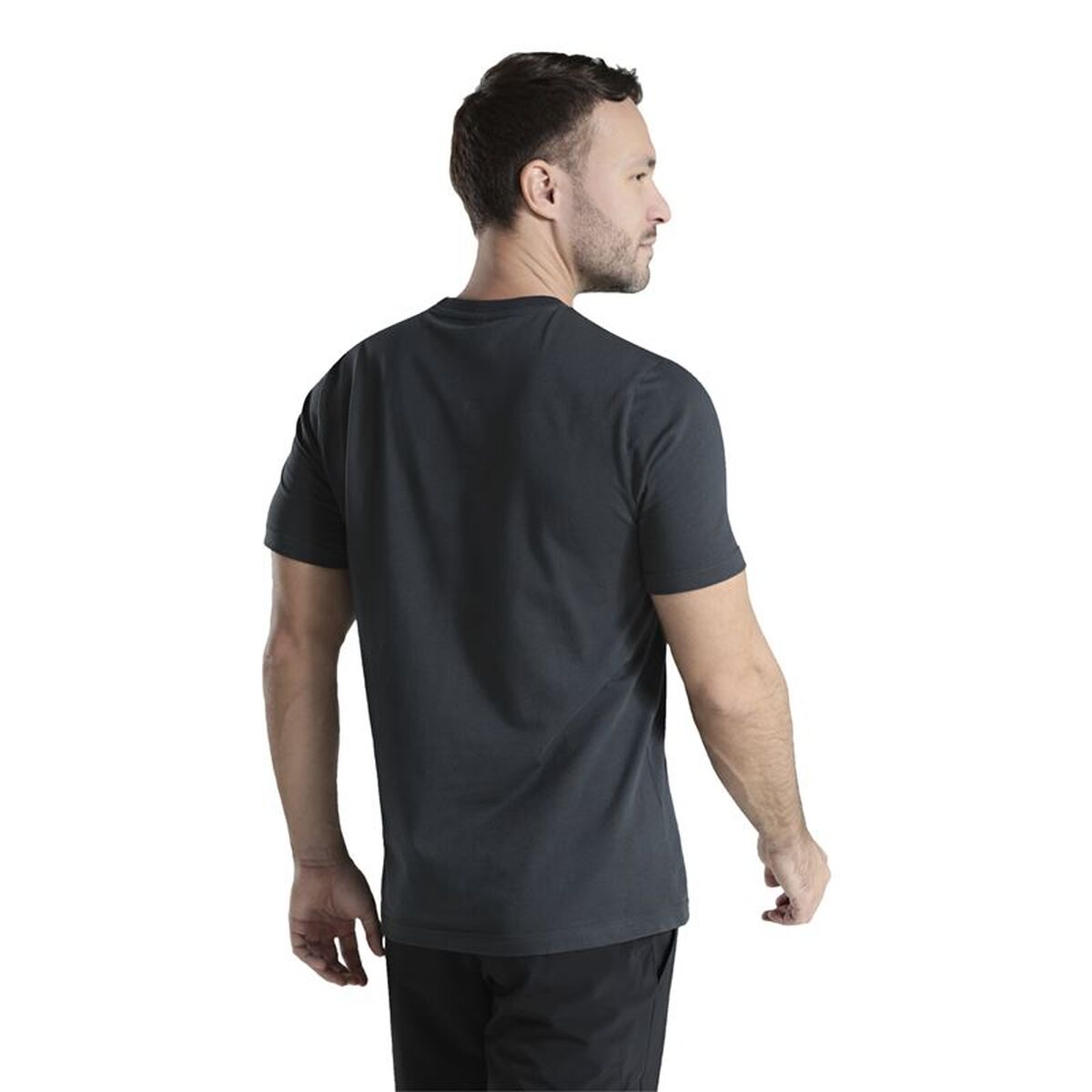Ανδρική Μπλούζα με Κοντό Μανίκι Reebok Reebok Classic Trail Μαύρο