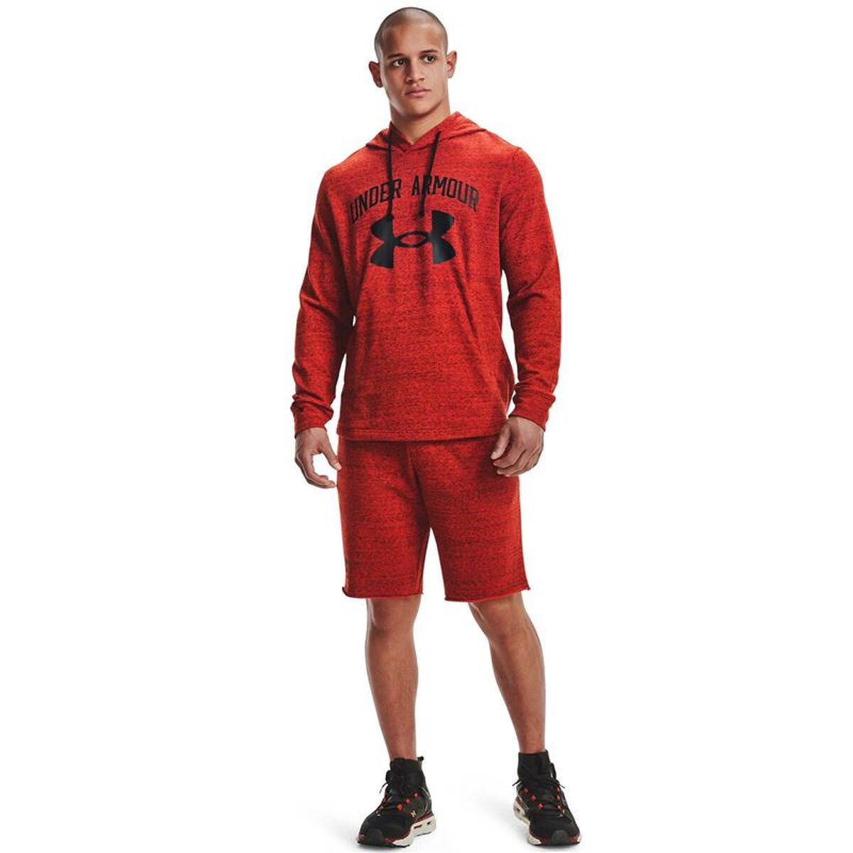 Ανδρικό Φούτερ με Κουκούλα Under Armour Rival Terry Κόκκινο