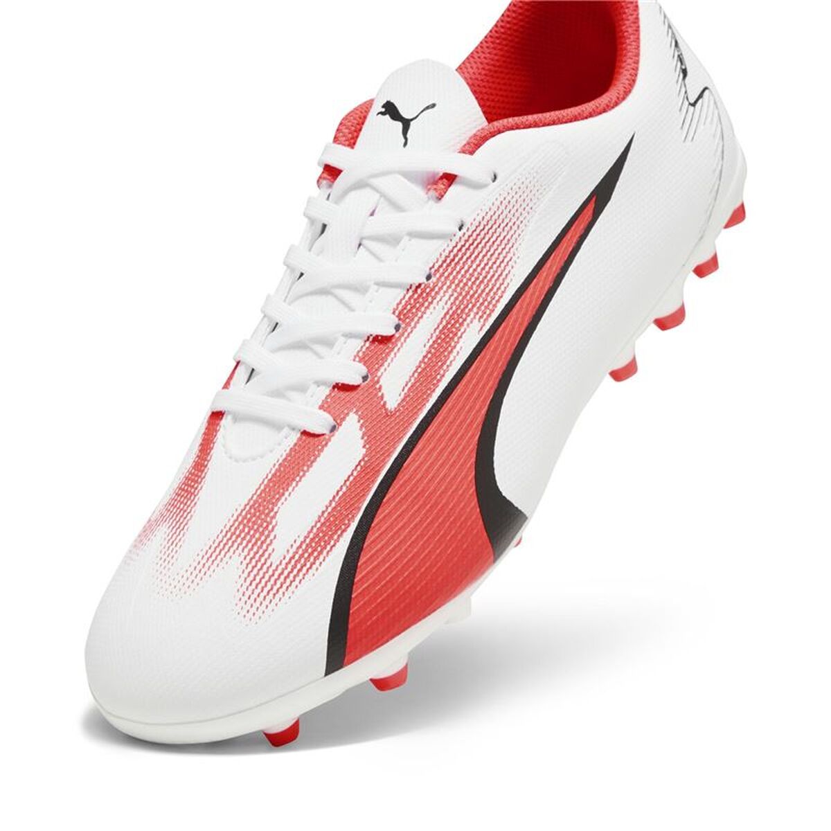 Παιδικές Μπότες Ποδοσφαίρου Puma Ultra Play Mg Λευκό