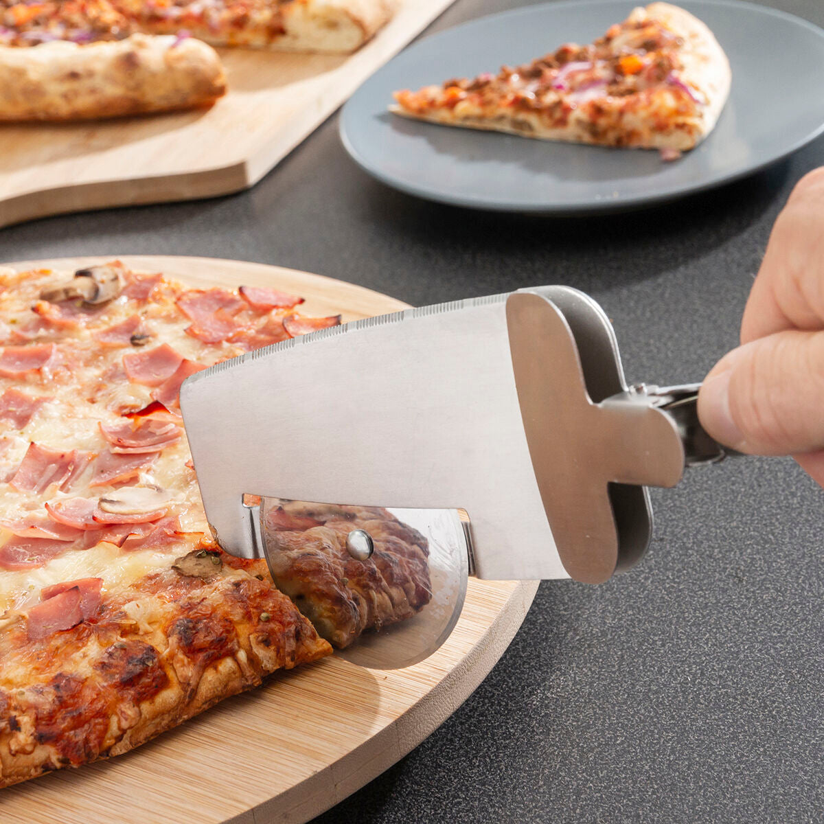 Κόφτη πίτσας 4-in-1 Nice Slice InnovaGoods
