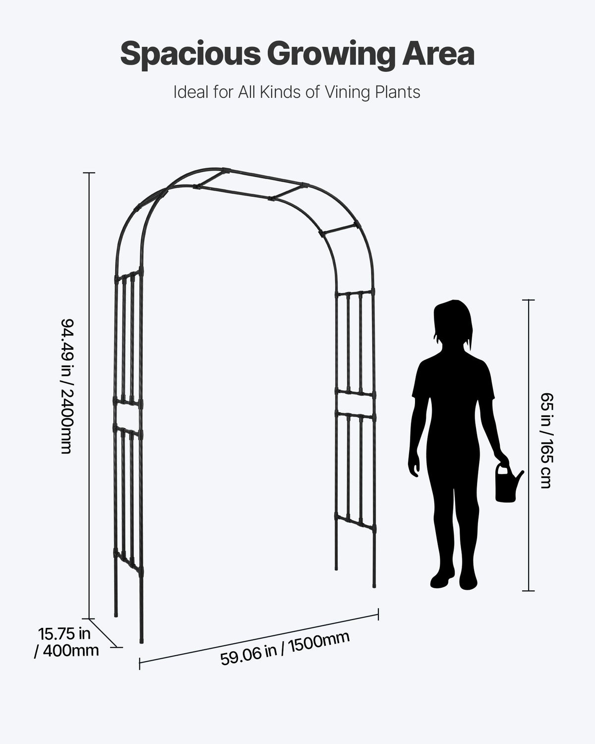 VEVOR Garden Arbor