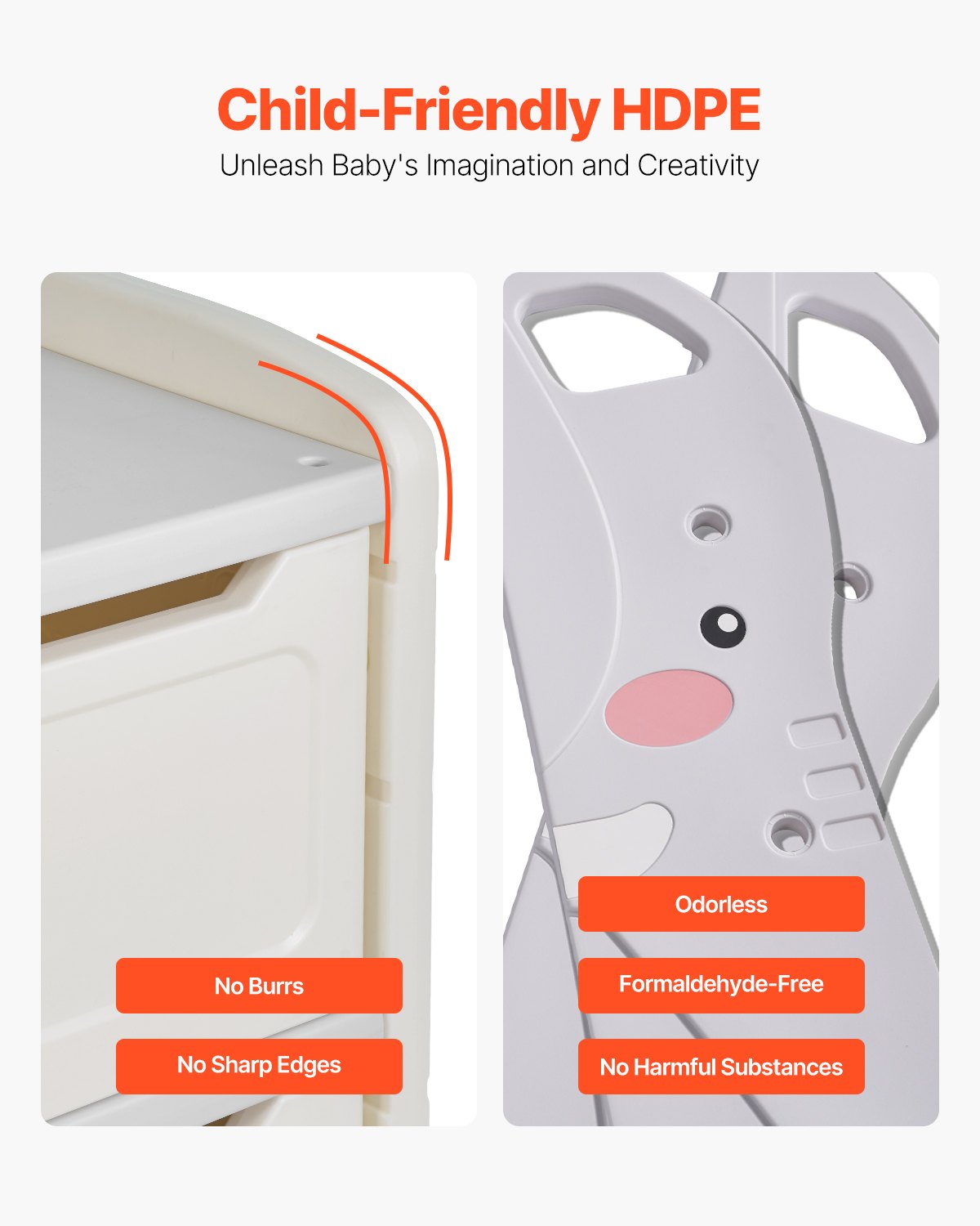 VEVOR Kids Toy Storage