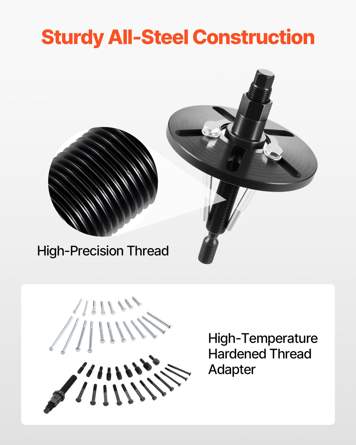 VEVOR Harmonic Balancer Puller Removal & Install Tool Kit