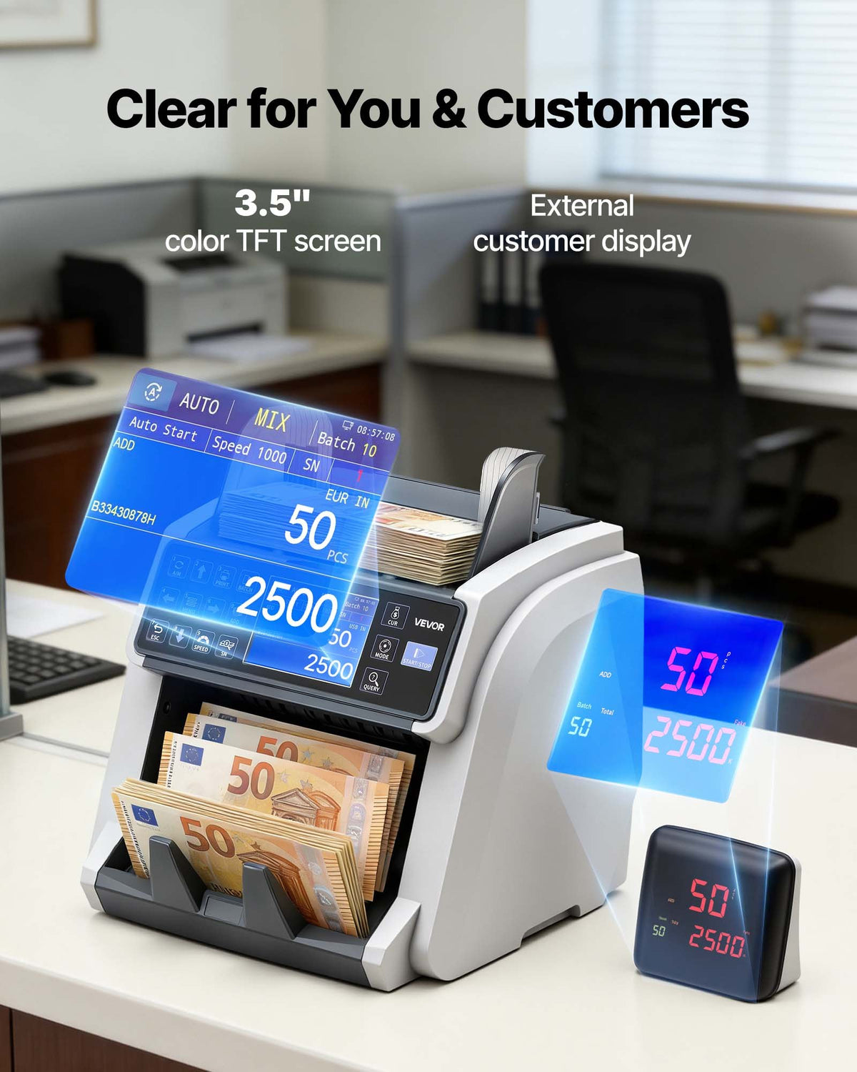 VEVOR Money Counter Machine