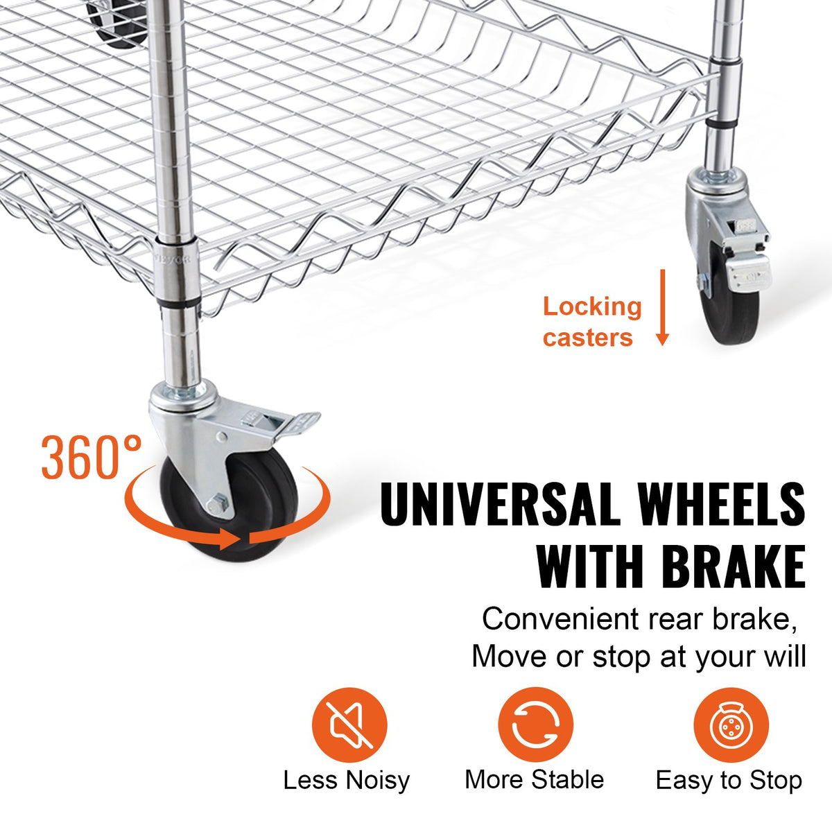 VEVOR Kitchen Utility Cart