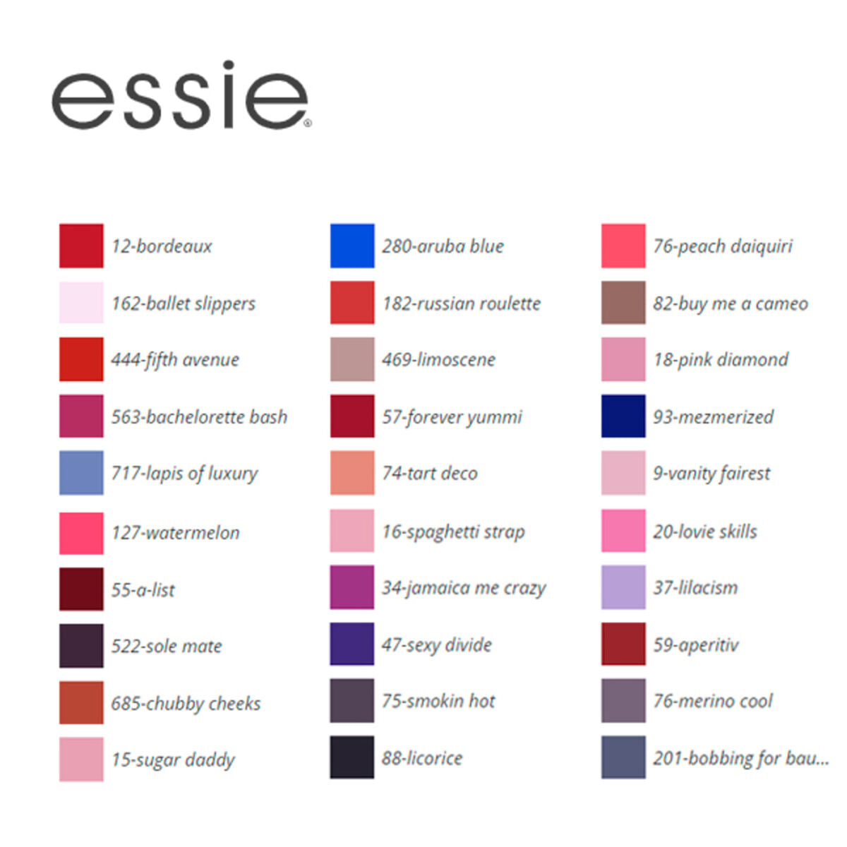 βαφή νυχιών Essie Essie 13,5 ml