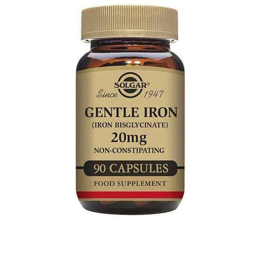 Hierro Gentle (Διγλυκινικό Σίδηρο) Solgar (90 τεμ.)