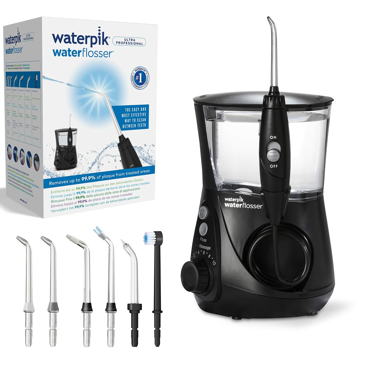 Οδοντιατρικός καταιονισμός Waterpik Μαύρο