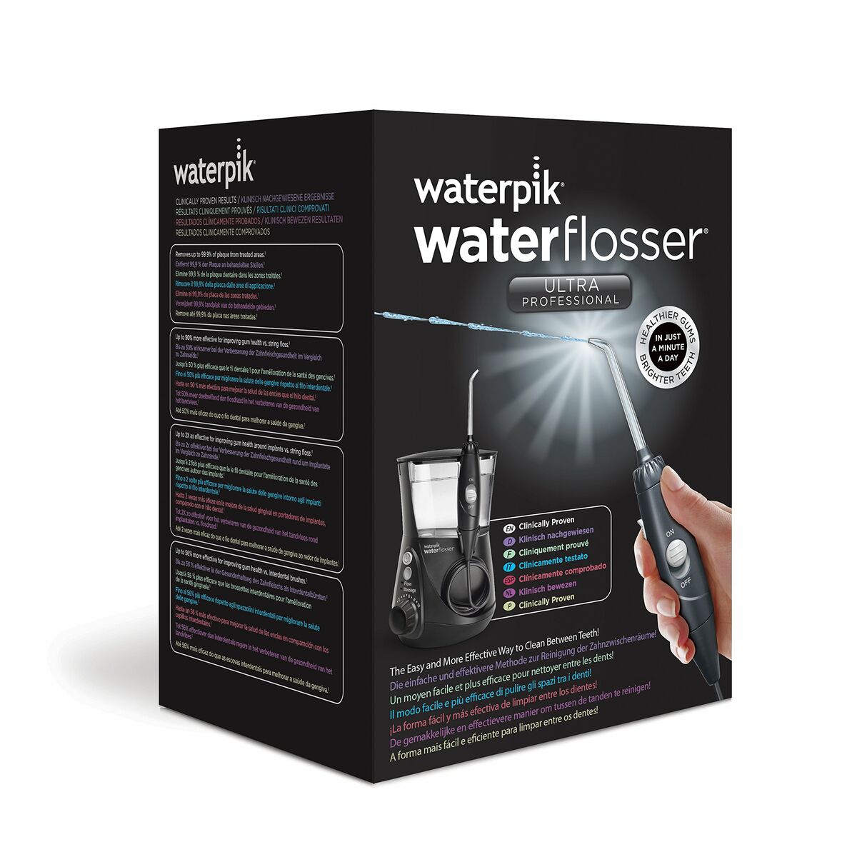 Οδοντιατρικός καταιονισμός Waterpik Μαύρο