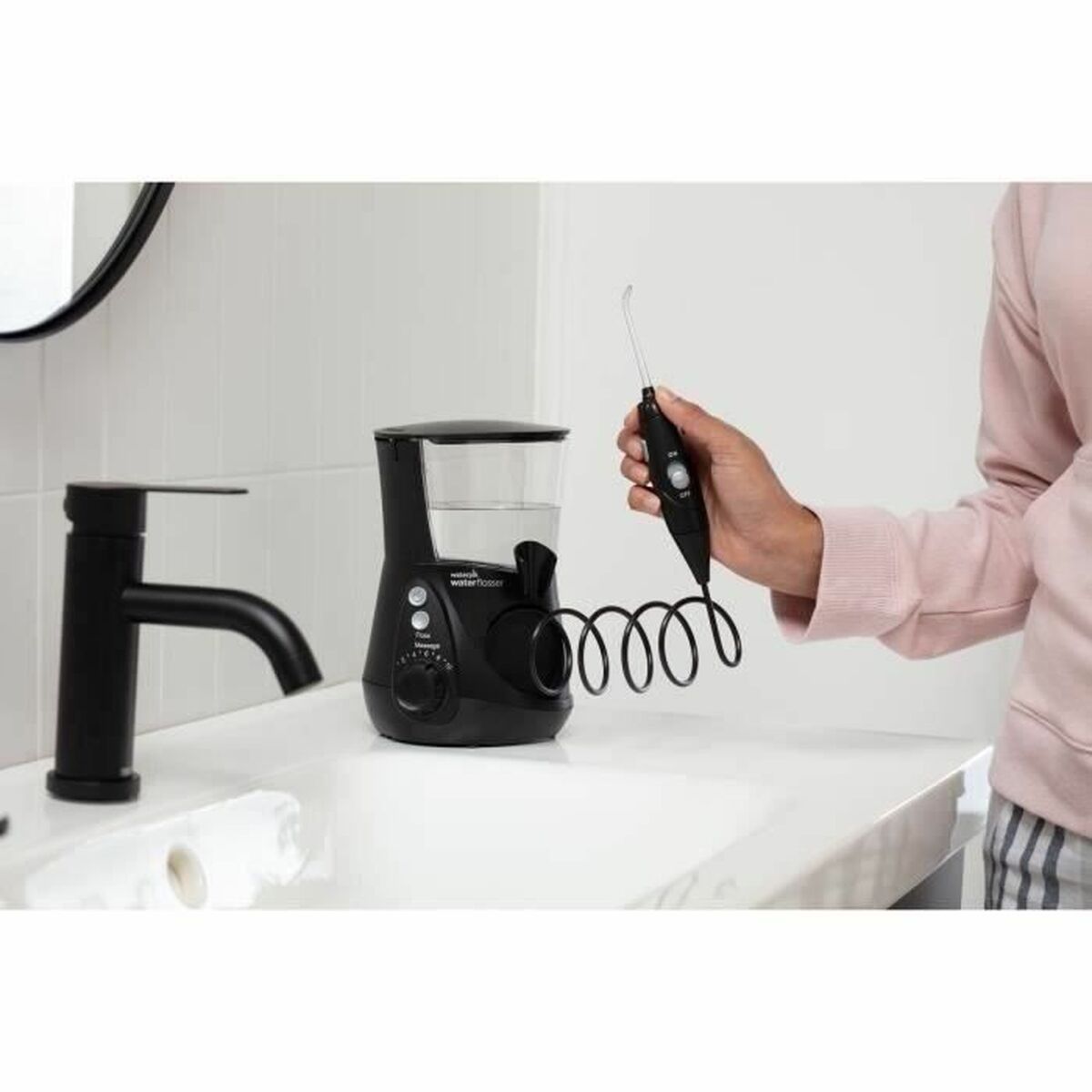 Οδοντιατρικός καταιονισμός Waterpik Μαύρο