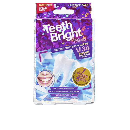 Ταινίες Λεύκανσης Δοντιών 7th Heaven TEETH BRIGHT (14 Μονάδες)