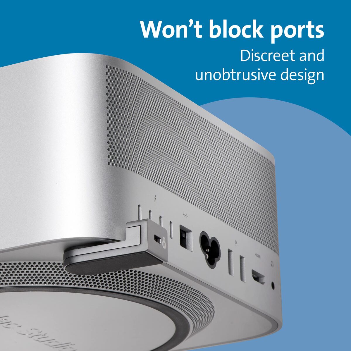 Καλώδιο USB Kensington LOCKING ADAPTER FOR MAC STUDIO LOCK Γκρι Ασημί