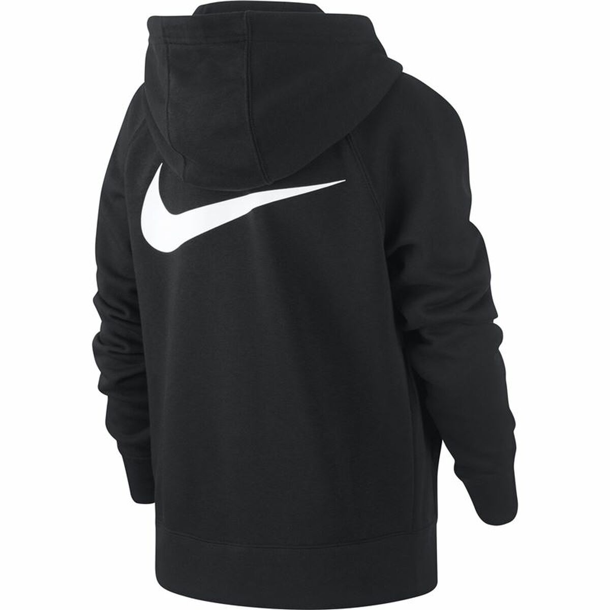 Παιδικό Αθλητικό Μπουφάν Nike Swoosh Μαύρο