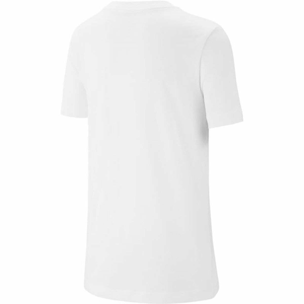 Παιδική Μπλούζα με Κοντό Μανίκι Nike Sportswear Λευκό