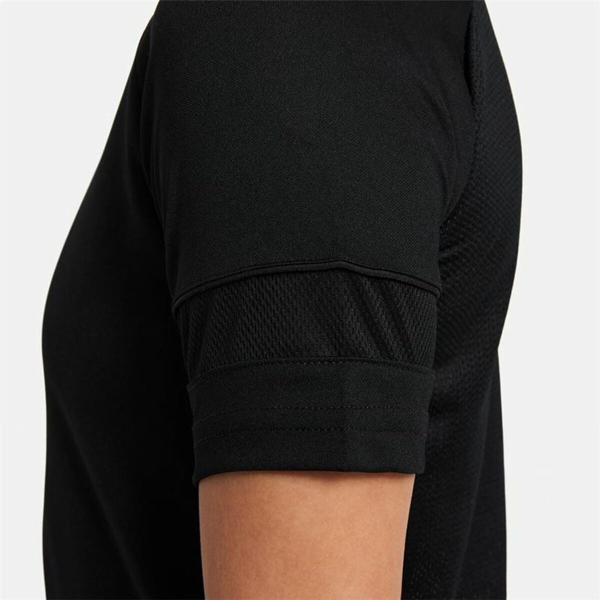 Παιδικό Μπλούζα με Κοντό Μανίκι Nike Dri-Fit Academy Girls Μαύρο