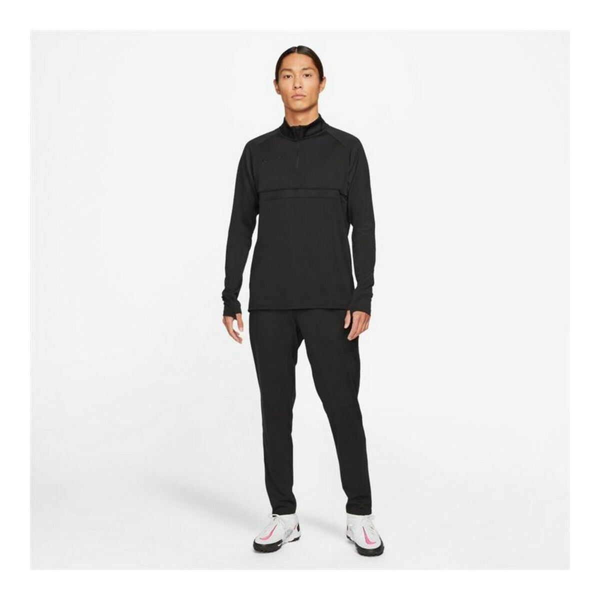 Ανδρική Μπλούζα με Μακρύ Μανίκι Nike Dri-FIT Academy Μαύρο (2XL)