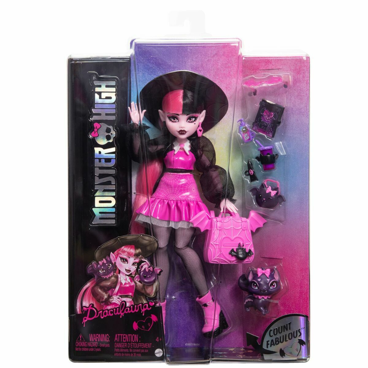 Κούκλα Zombie Monster High Draculaura (Ανακαινισμenα A)
