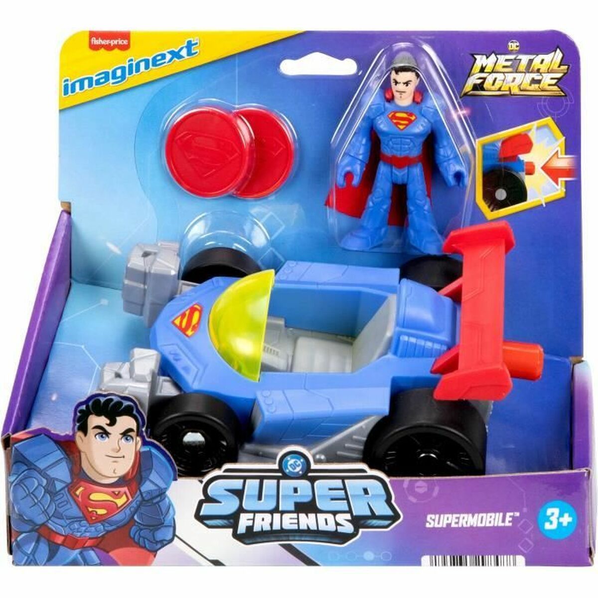 Εικόνες σε δράση Imaginext Superman de lujo