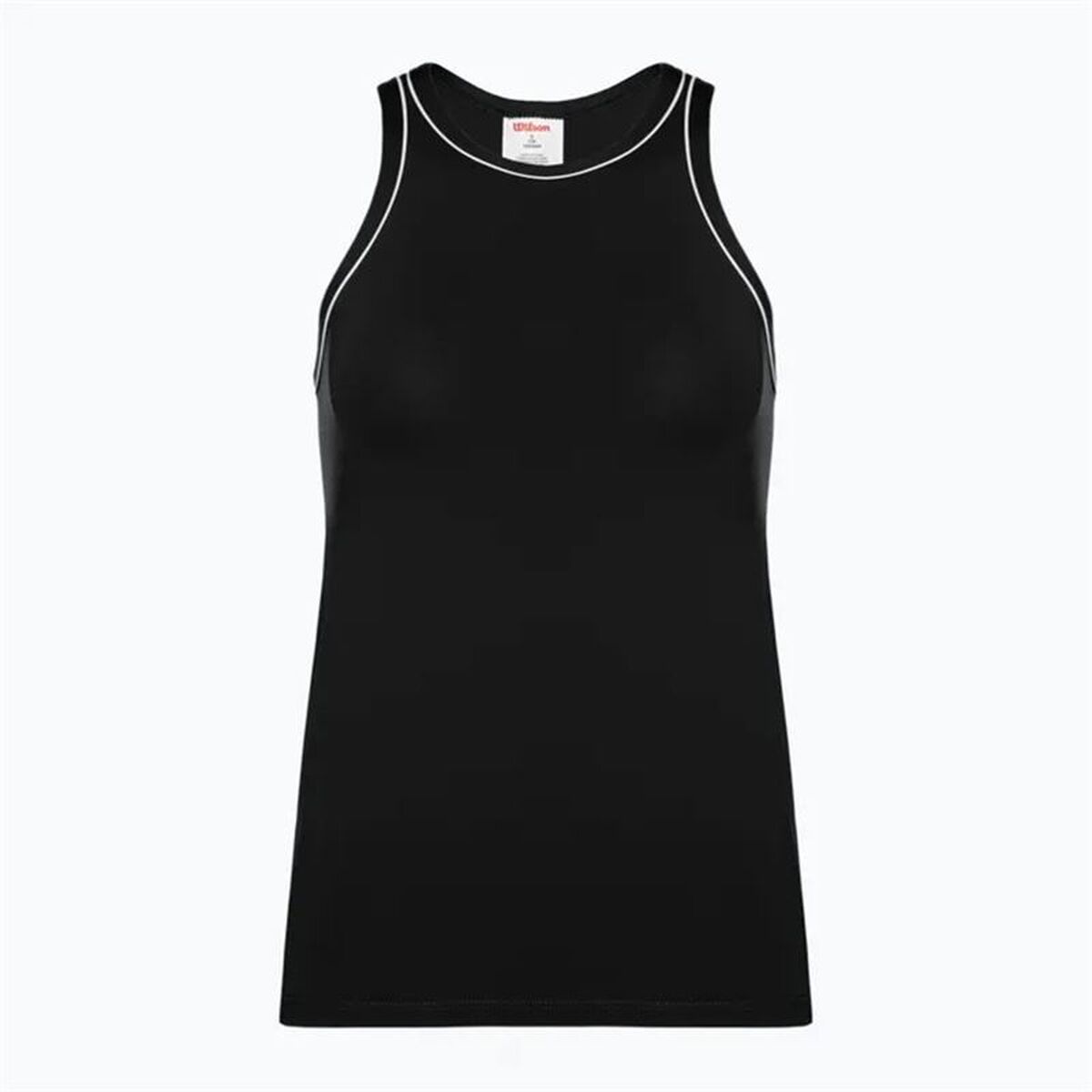 Γυναικεία Tank Top Wilson Team Tank Μαύρο Πάντελ