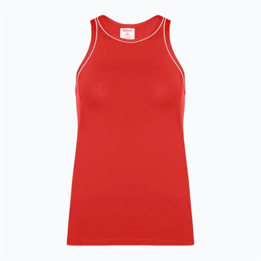 Γυναικεία Tank Top Wilson Team Tank Κόκκινο Πάντελ