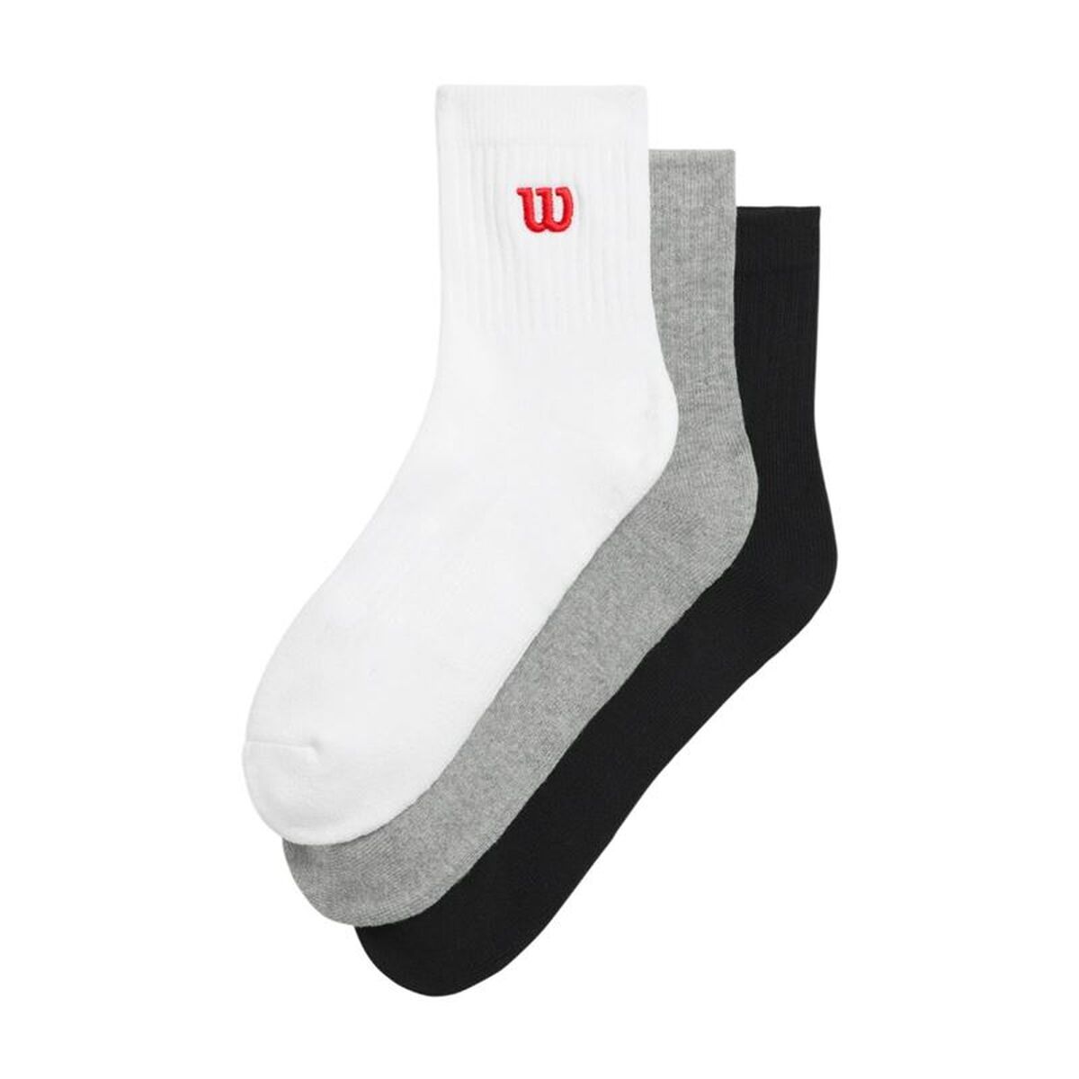 Σετ κάλτσες Wilson Quarter Top Sock 3 Τεμάχια
