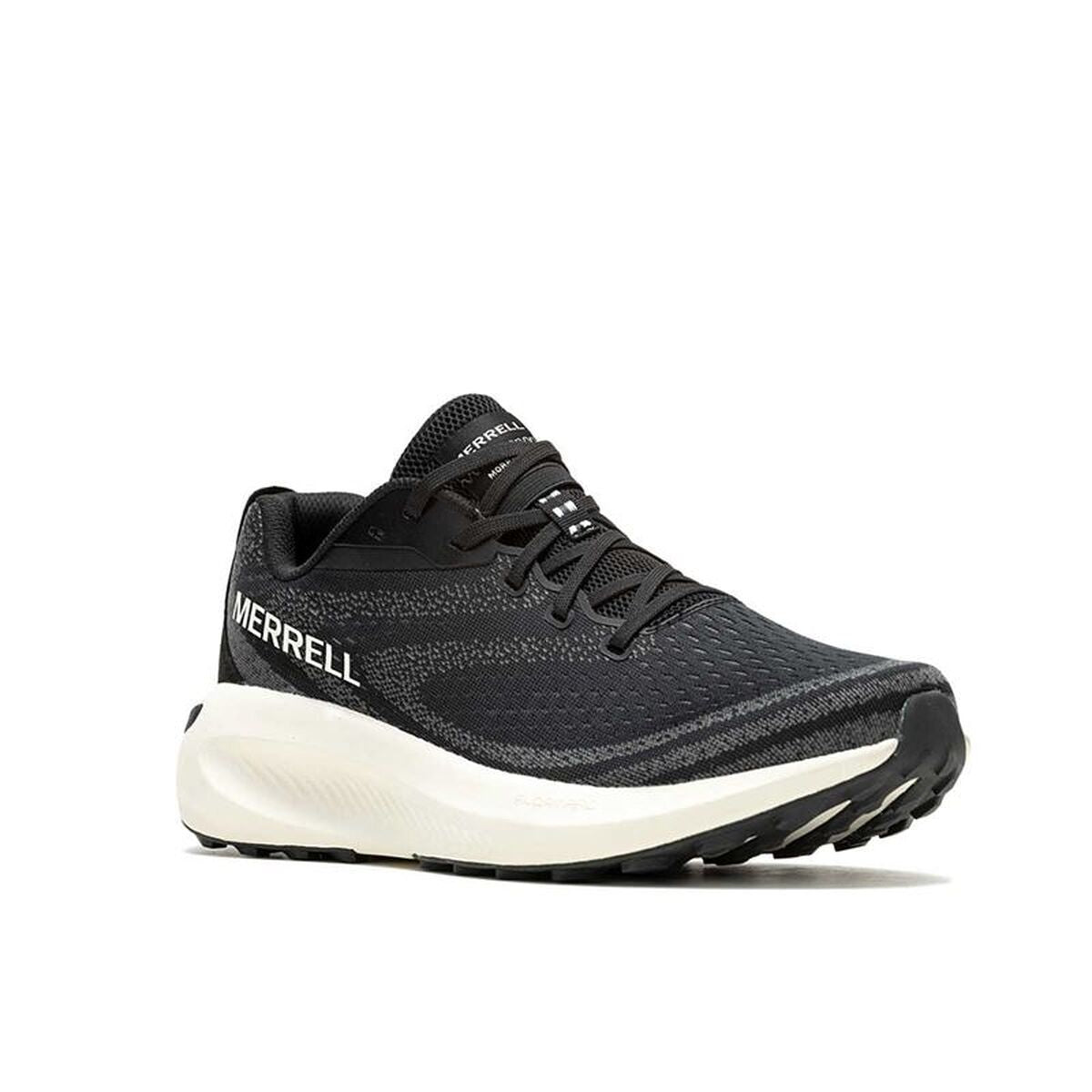 Παπούτσια trail για άνδρες (τρέξιμο στο βουνό) Merrell Morphlite Μαύρο