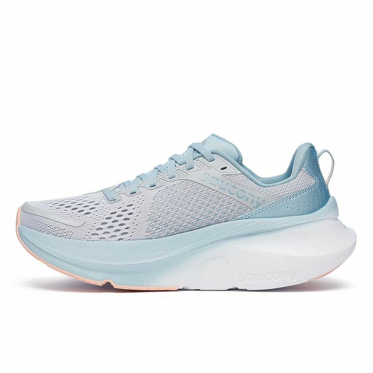 Παπούτσια για Τρέξιμο για Ενήλικες Saucony Guide 17 Μπλε Γκρι