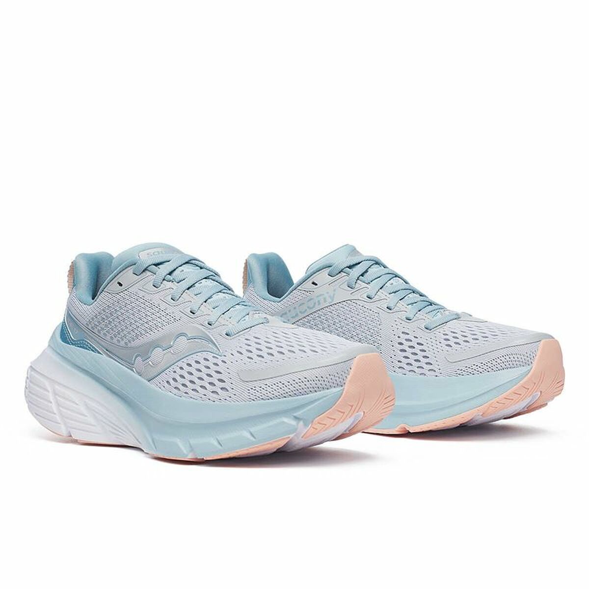 Παπούτσια για Τρέξιμο για Ενήλικες Saucony Guide 17 Μπλε Γκρι