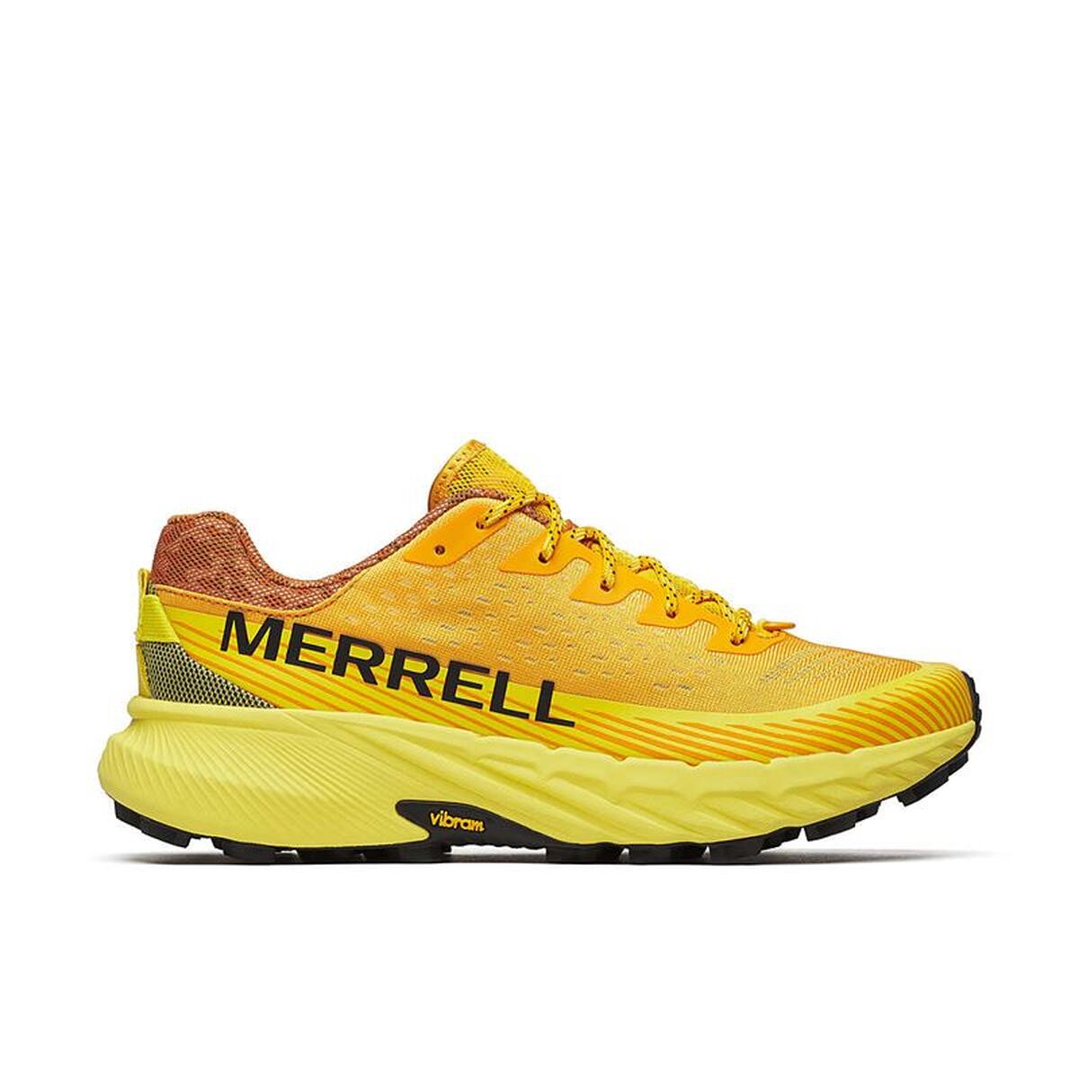 Παπούτσια trail για άνδρες (τρέξιμο στο βουνό) Merrell Agility Peak 5 Κίτρινο