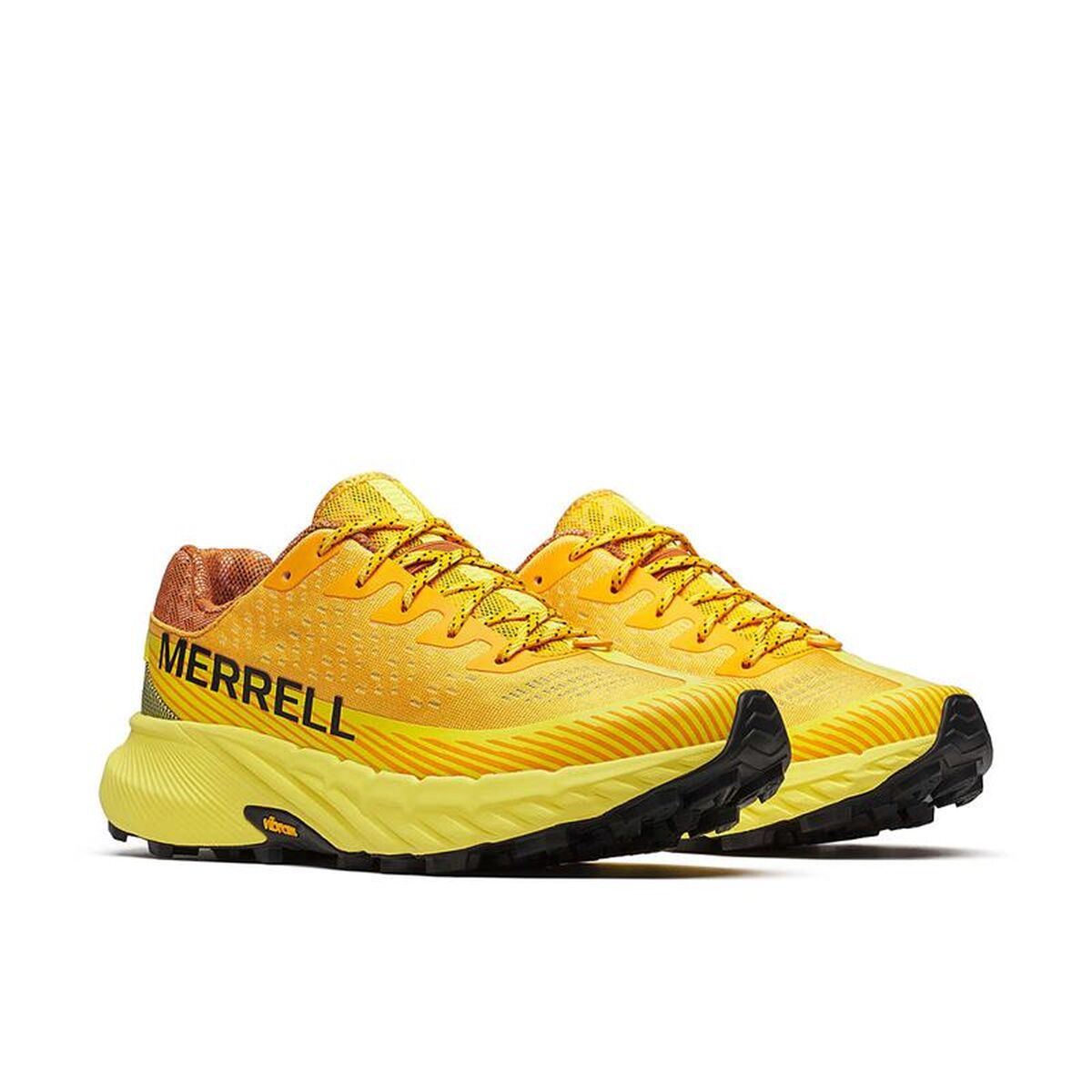 Παπούτσια trail για άνδρες (τρέξιμο στο βουνό) Merrell Agility Peak 5 Κίτρινο